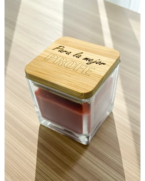 Vela Para la Mejor Profe | Vela aromática personalizada · Alma y Origen