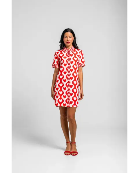 Vestido Camisero Corto More Amor Por Favor · Lolina