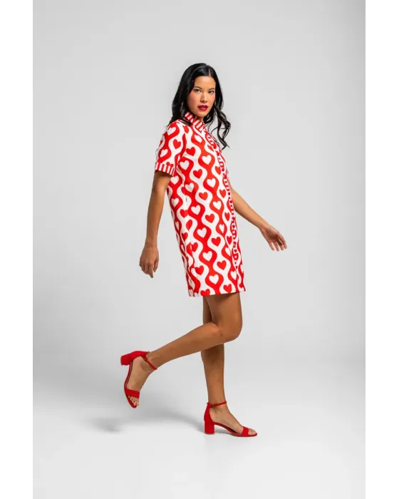 Vestido Camisero Corto More Amor Por Favor · Lolina