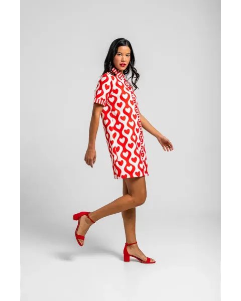 Vestido Camisero Corto More Amor Por Favor · Lolina