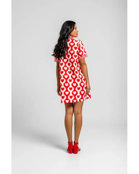 Vestido Camisero Corto More Amor Por Favor · Lolina