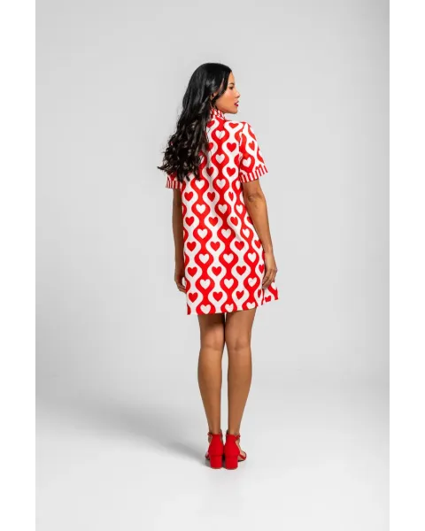 Vestido Camisero Corto More Amor Por Favor · Lolina