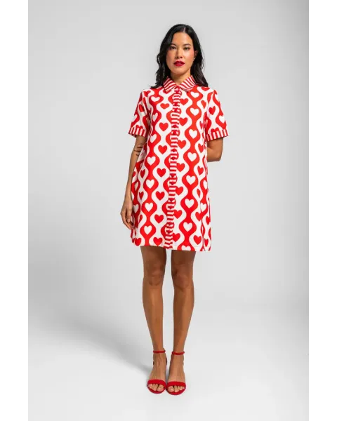 Vestido Camisero Corto More Amor Por Favor · Lolina