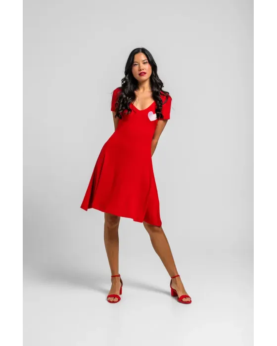 Vestido Mini Vuelo More Amor Por Favor · Lolina