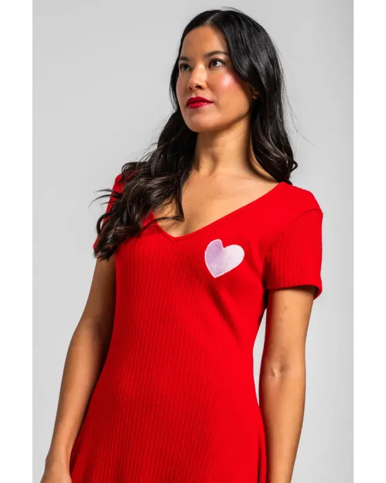Vestido Mini Vuelo More Amor Por Favor · Lolina