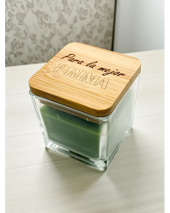 Vela Para la Mejor Prima| Vela aromática personalizada · Alma y Origen
