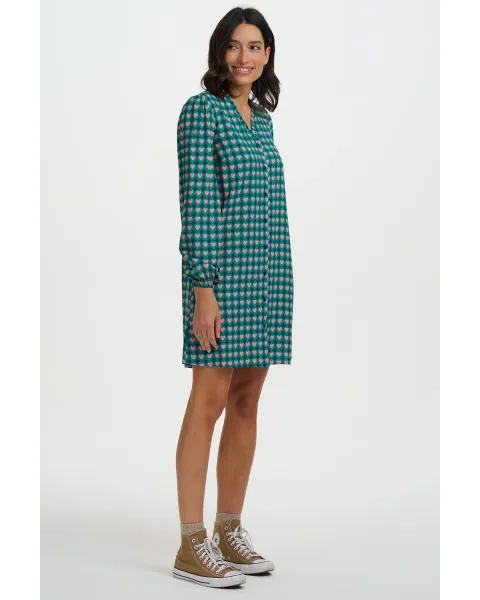 Vestido mini Taylin Sugarhill | Vestido Corazones Retro | Maldita Shop