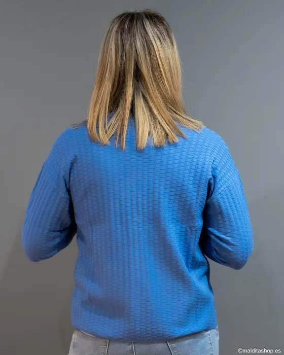 Chaqueta Estructura BuddyBlue Azul | Punto Labrado | Maldita Shop
