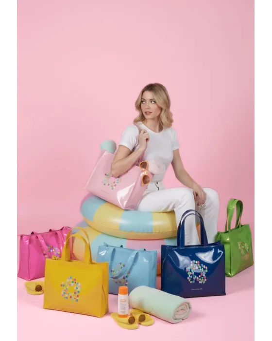 Bolso Tote Charol Agatha Ruiz de la Prada | Flor Icon | Maldita Shop