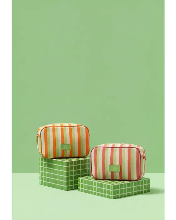 Bandolera Cuadrada Agatha Ruiz de la Prada | Tejido Líneas Lona