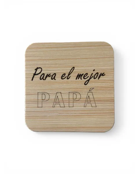 Vela Para el mejor papa | Vela aromática personalizada · Alma y Origen