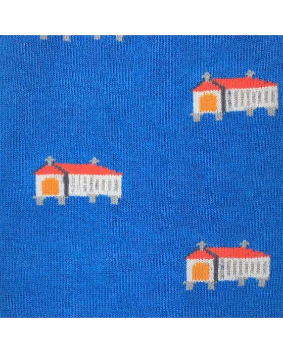 Calcetines SomosOcéano Hórreos Azules | Algodón Sin Costuras