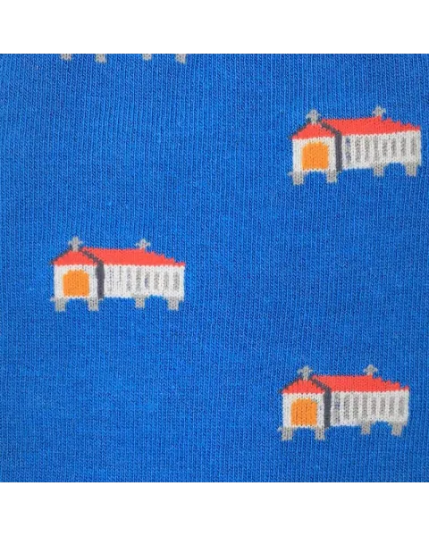 Calcetines SomosOcéano Hórreos Azules | Algodón Sin Costuras