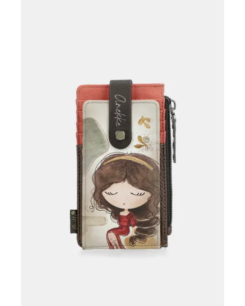 Tarjetero Anekke Muse | Cartera Minimalista Artística 12cm