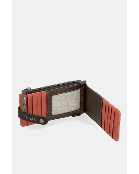 Tarjetero Anekke Muse | Cartera Minimalista Artística 12cm