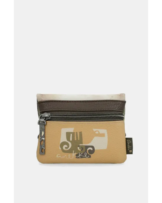 Monedero con solapa Anekke Muse | Cartera Artística 12cm