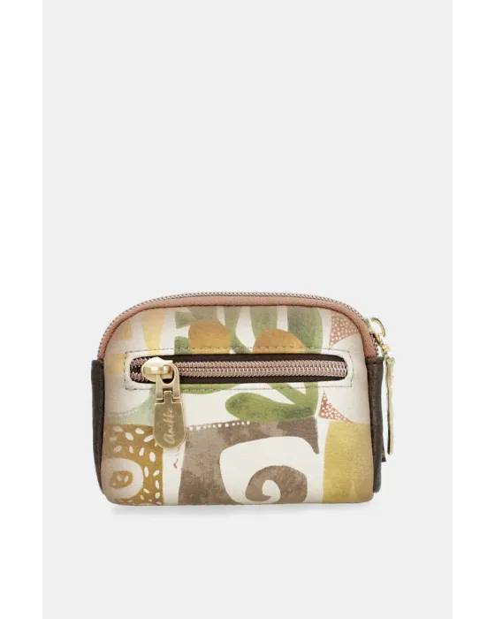 Monedero Pequeño Anekke Muse | Cartera Compacta Artística 12cm 2