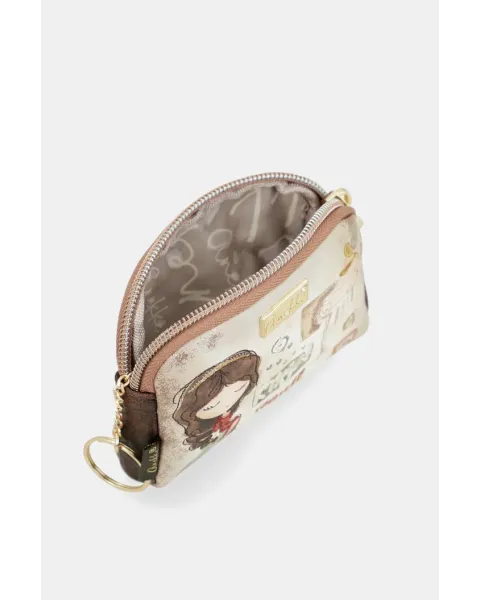 Monedero Pequeño Anekke Muse | Cartera Compacta Artística 12cm
