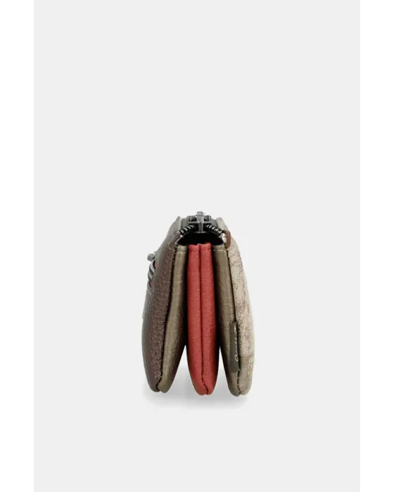 Monedero 3 Compartimentos Anekke Muse | Diseño Artístico 11cm