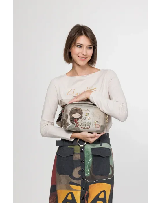 Mini Bandolera Anekke Muse | Bolso Pequeño Artístico 15cm 2