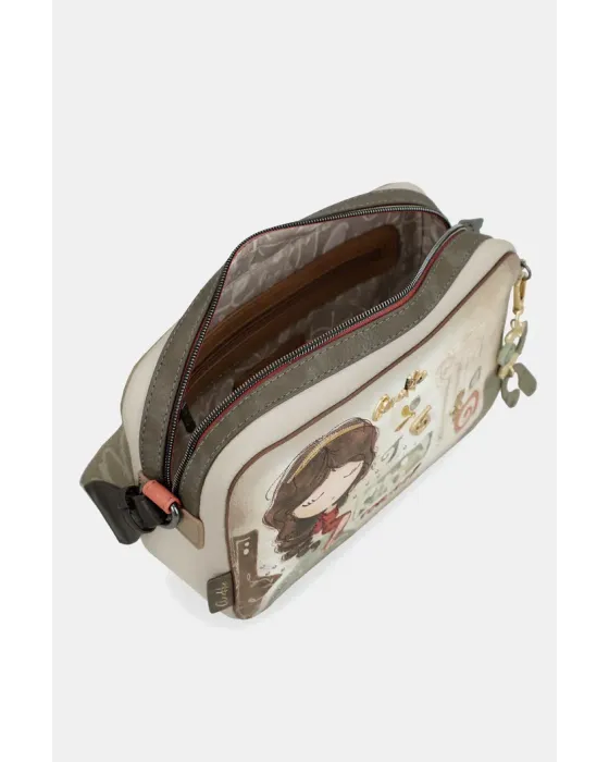 Mini Bandolera Anekke Muse | Bolso Pequeño Artístico 15cm