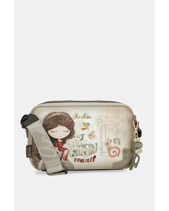 Mini Bandolera Anekke Muse | Bolso Pequeño Artístico 15cm