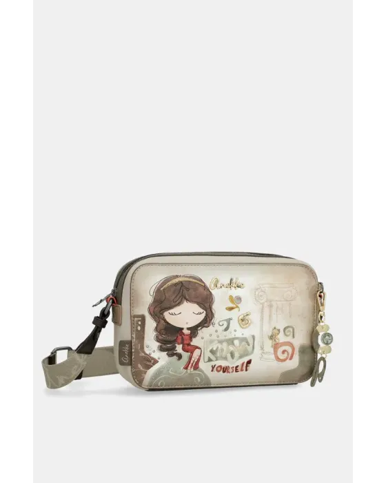 Mini Bandolera Anekke Muse | Bolso Pequeño Artístico 15cm
