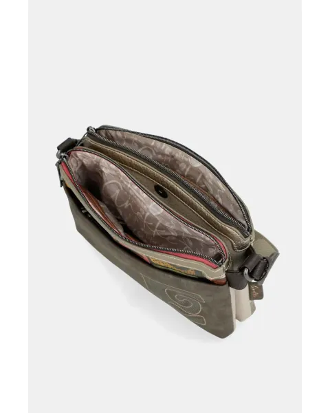 Bandolera 3 compartimentos Anekke Muse | Diseño Artístico 25cm