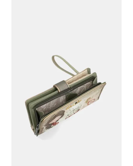 Monedero Grande Anekke Muse RFID | Cartera Clásica 18cm