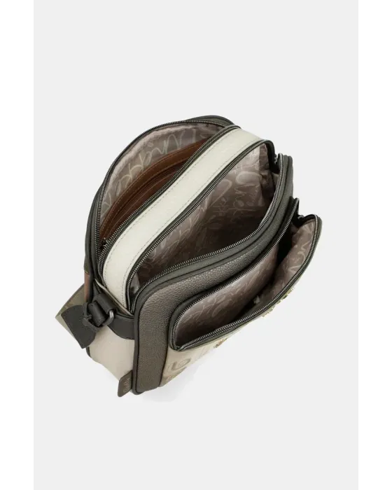 Bandolera Bolsillo Frontal Anekke Muse | Diseño Artístico 24cm