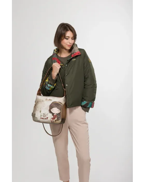 Bolso Hombro y Bandolera Anekke Muse | Diseño 2 en 1 28cm 2