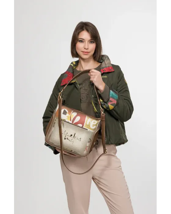 Bolso Hombro y Bandolera Anekke Muse | Diseño 2 en 1 28cm