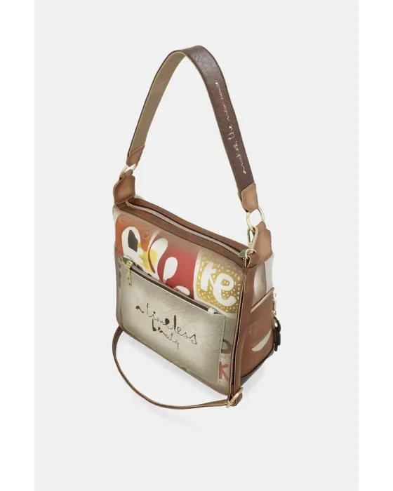 Bolso Hombro y Bandolera Anekke Muse | Diseño 2 en 1 28cm
