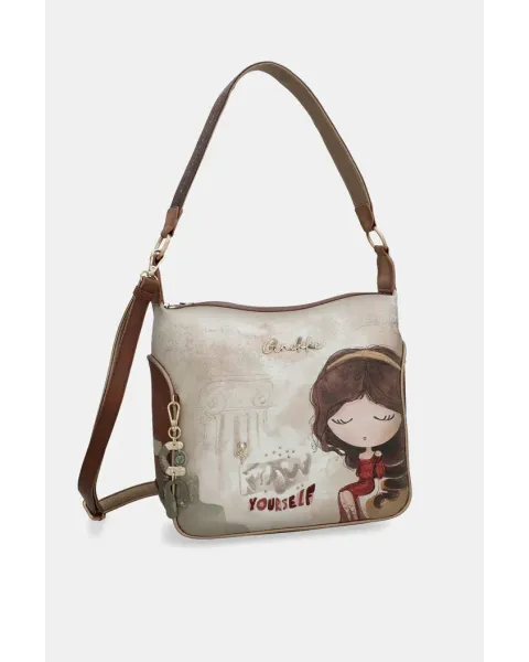 Bolso Hombro y Bandolera Anekke Muse | Diseño 2 en 1 28cm