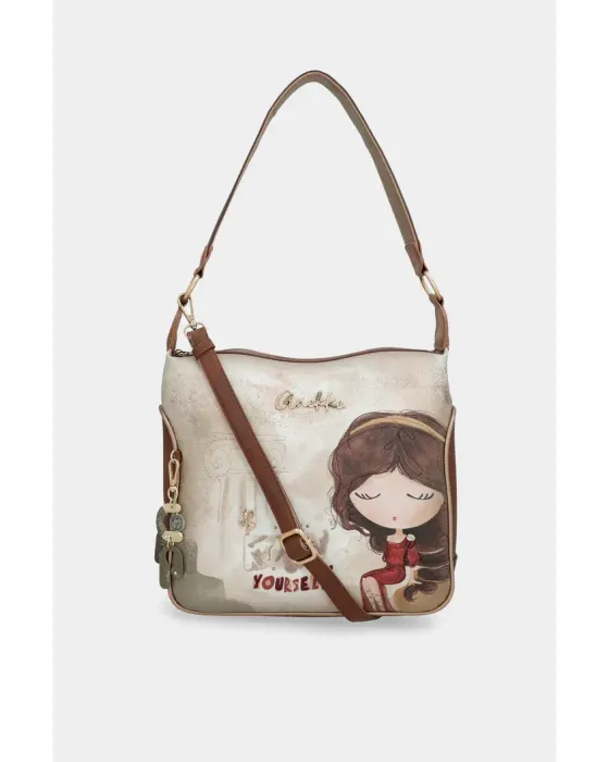 Bolso Hombro y Bandolera Anekke Muse | Diseño 2 en 1 28cm