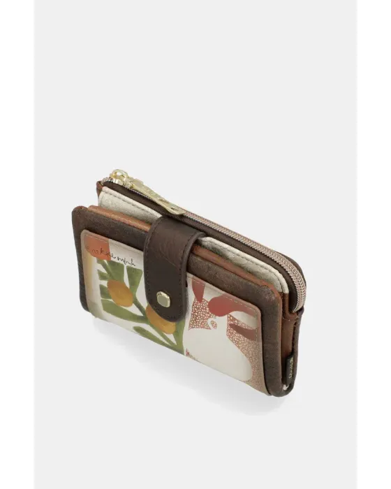Monedero Mediano Anekke Muse RFID | Cartera Flexible 15cm