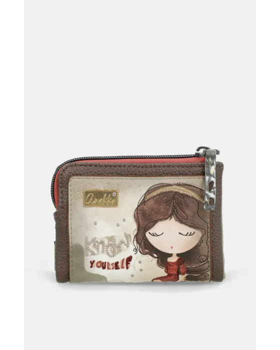 Monedero Pequeño Anekke Muse RFID | Cartera Flexible 12cm