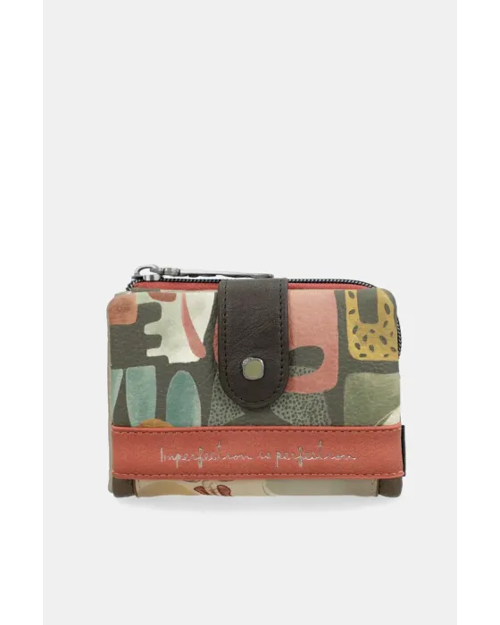 Monedero Pequeño Anekke Muse RFID | Cartera Flexible 12cm 2