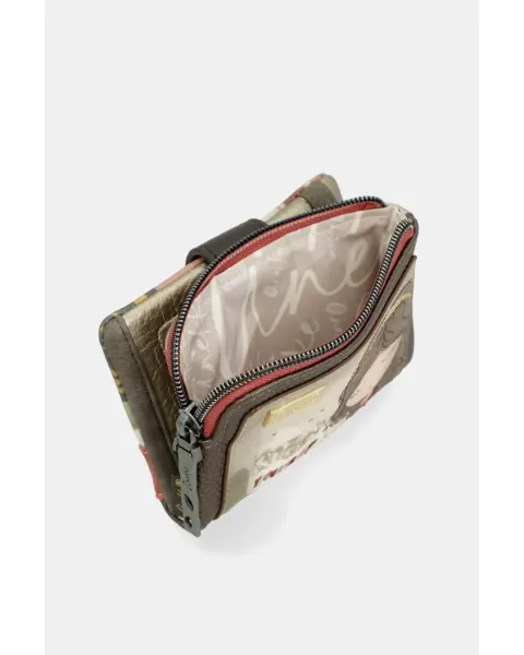 Monedero Pequeño Anekke Muse RFID | Cartera Flexible 12cm