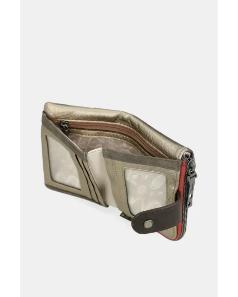 Monedero Pequeño Anekke Muse RFID | Cartera Flexible 12cm