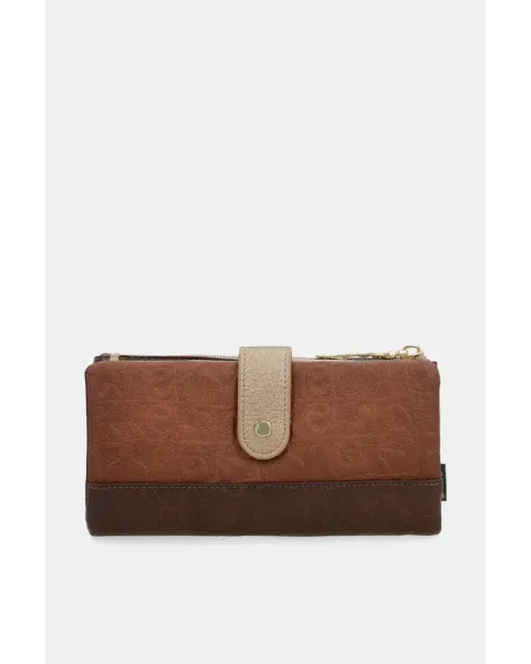 Monedero Grande Anekke Muse RFID | Cartera Flexible 18cm