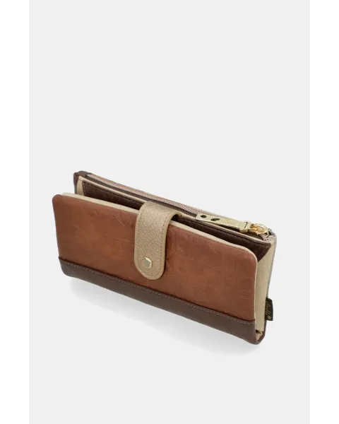 Monedero Grande Anekke Muse RFID | Cartera Flexible 18cm