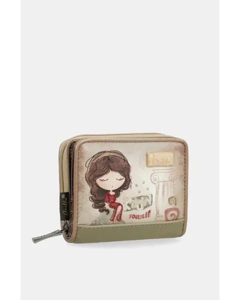 Monedero Pequeño Anekke Muse RFID | Cartera Compacta 12cm