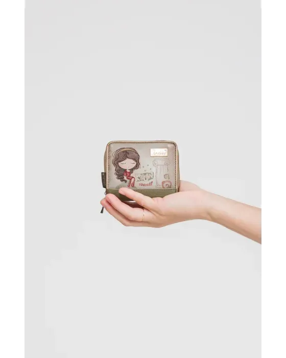 Monedero Pequeño Anekke Muse RFID | Cartera Compacta 12cm 2