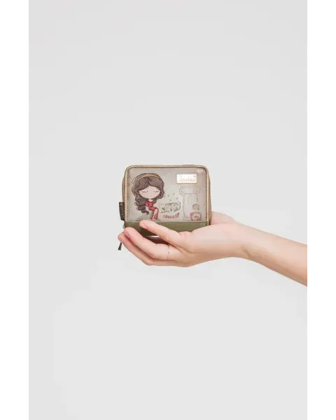 Monedero Pequeño Anekke Muse RFID | Cartera Compacta 12cm