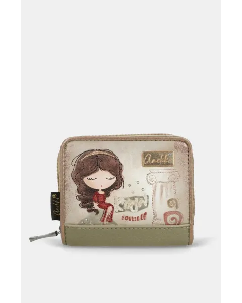 Monedero Pequeño Anekke Muse RFID | Cartera Compacta 12cm