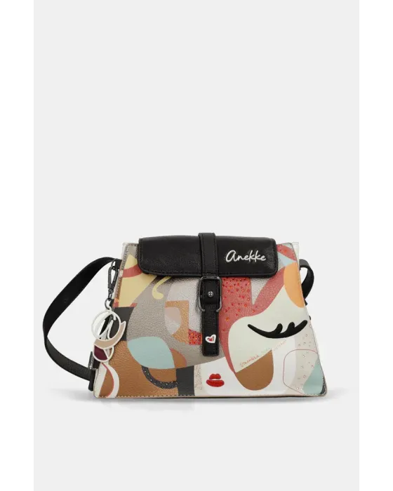 Bandolera con solapa Anekke Eikon | Diseño Artístico 26cm