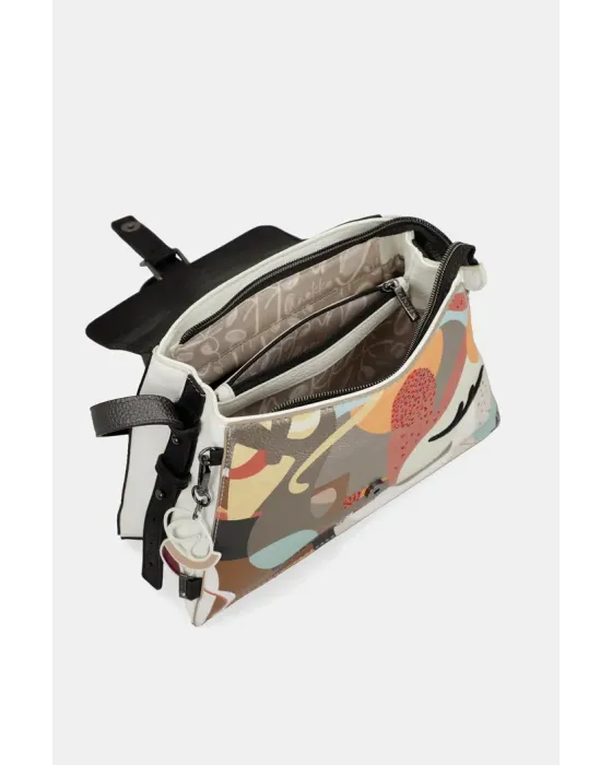 Bandolera con solapa Anekke Eikon | Diseño Artístico 26cm