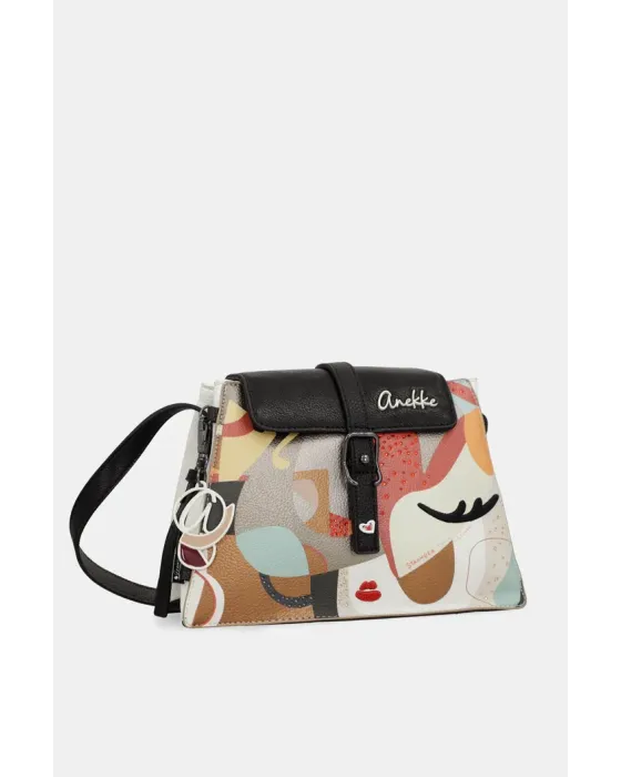Bandolera con solapa Anekke Eikon | Diseño Artístico 26cm