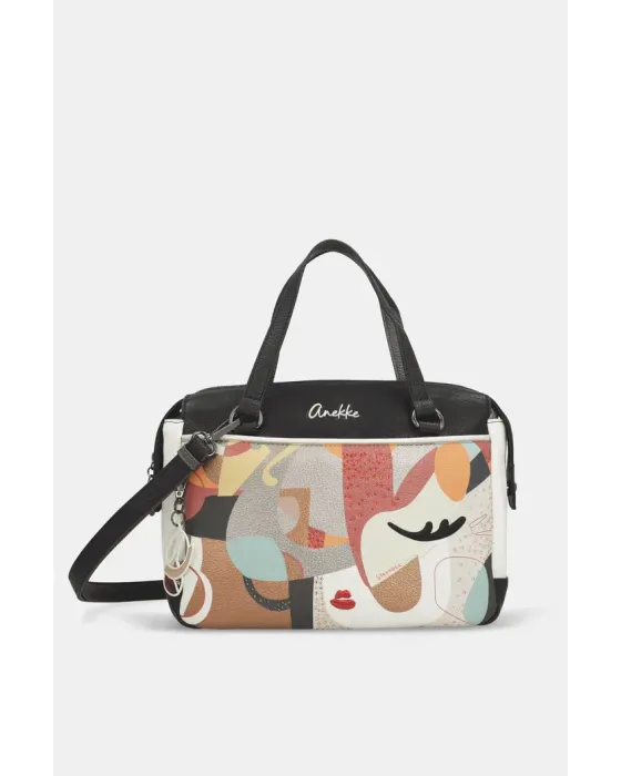 Bolso asa corta Anekke Eikon | Diseño Artístico 33cm